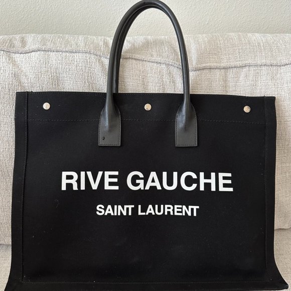 Saint Laurent Rive Gauche Book Tote - Picture 1 of 4